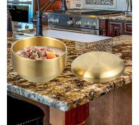 Ciotole Con Coperchio Contenitore Riso Ciotola in Acciaio Inossidabile Piccola