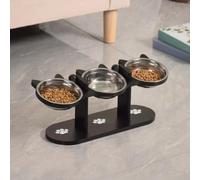 Ciotole da gatto elevato ciotola di cibo per gatti rialzati per cuccioli di