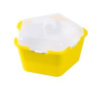Ciotole di irrigazione per la coltivazione di microgreen. Capacità del serbatoio dell'acqua delle vasche. Utilizzare terreno o idroponica per coltivare piante verdi o erba di grano. (giallo, taglia