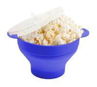 Ciotole di popcorn, per popcorn nel forno a microonde | Silicone Popcorn Microonde,Lavastoviglie in modo sicuro, contenitore di cibo pieghevole per la serata del cinema in famiglia