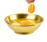Ciotole di rame grandi contenitori di stoccaggio miscelazione | Ciotola per insalata, per servire la casa, cucinare, cucinare, cucinare, chef, frutta