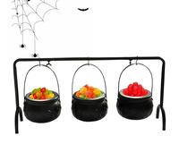 Ciotole di servizio del calderone di, Witches Cauldron Pot Bonbons Bol Accessori, Mignon Strange Calendario delle streghe che servono ciotole decorazioni della casa per una serata