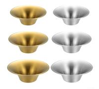 Ciotole doppie in acciaio inox resistenti per servire insalate, noodles e zuppe, progettate per una facile pulizia e un uso professionale (colore originale 25 cm)