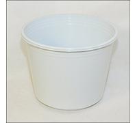 Ciotole e portaspugna Vaso Spring Diametro 25 Cm (Bianco)