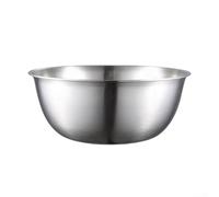 Ciotole multifunzione in acciaio inox per ramen, insalata e cottura al forno, essenziali da cucina (24 cm)
