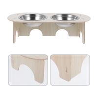 Ciotole Per Cane Gatto Kitten Food Bowl Cani in Acciaio Inossidabile