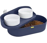 Ciotole per Cani E Gatti Rialzate - Set 2X Ciotola Rialzata Cane E Gatto - Scode