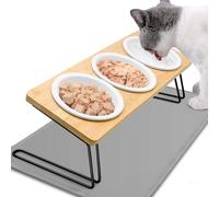 Ciotole per Gatti Rialzate 3 Ciotola per Gatti e Cani in Ceramica Ciotola Gatto