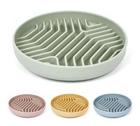 Ciotole per mangiare lentamente a forma di puzzle, in silicone con ventose, anti-soffocamento, design antiscivolo, riducono noia e ansia, ideali per cani di taglia media e piccola e per gatti, XAQMHSW