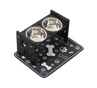 Ciotole rialzate per gatti, ciotole per gatti, per cuccioli con supporto in