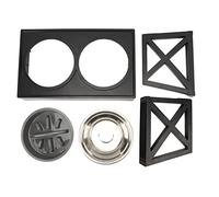 Ciotole Rialzate Regolabili per Cani, Favoriscono la Digestione lenta. Ciotole per Cani Rialzate in Acciaio Inossidabile Sicuro per Evitare il Soffocamento