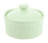 Ciotole Snack Tazze Dessert Piccola Ciotola in Ceramica Da Con Coperchi