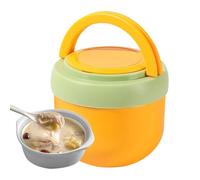 Ciotole termiche per cibi caldi, utilizzabili in microonde, a prova di perdite, con cucchiaio, contenitore termico per il pranzo, per ufficio, picnic, scuola, casa, campeggio, viaggi su strada