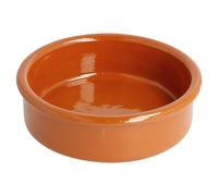 Ciotolina Di Terracotta Per Snacks Ø 10,5X2,5 Cm Marrone Rosso Ceramica - 50 Unità
