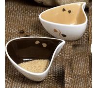 Ciotolina Goccia - Bomboniera, 10 cm, set 2 pezzi, Gift Box,Mandorle by Paben