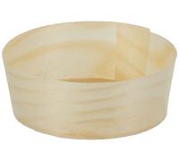 Ciotolina In Foglia Vegetale Ø 5,5X2,2 Cm Naturale Legno - 100 Unità