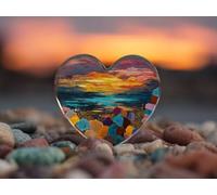 Ciottoli Amore, 3000 Pezzi Puzzle Classici, per Adulti YHPGL6-216 | Sfida Impossibile, Divertente Stimolante Puzzle per Gioco Familiare, Decorativo Murale Unica, Regalo per Amanti dei Puzzles