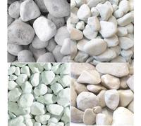CIOTTOLI IN MARMO BIANCO di CARRARA Ø 25/40 mm Sacco da 25 Kg Per Vasi