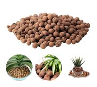 Ciottoli Di Argilla, Ciottoli Di Argilla Per Piante, Clay Pebbles, Pezzatura 5-8mm, 1L, Per Drenaggio, Decorazione, Acquaponica, Coltura Idroponica E Pittura Da Giardinaggio