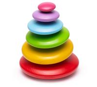 Ciottoli di legno colorati per l’equilibrio
