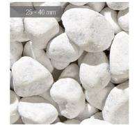 CIOTTOLI di MARMO BIANCO CARRARA sassi decorazione giardino ornamento