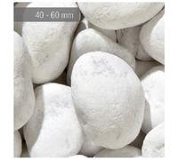 CIOTTOLI di MARMO BIANCO CARRARA sassi decorazione giardino ornamento