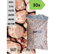 Ciottoli di marmo Rosso Verona - 30 sacchi da 25 kg - sassi rossi giardino