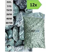 Ciottoli di marmo Verde Alpi - 12 sacchi da 25 kg - sassi pietre giardino