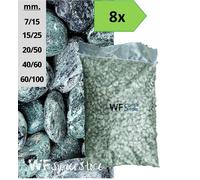 Ciottoli di marmo Verde Alpi - 8 sacchi da 25 kg - sassi pietre giardino
