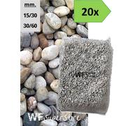 Ciottoli di Torrente - 20 sacchi da 25 kg - sassi fiume pietre giardino