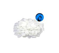 Ciottoli fosforescenti, 300 pezzi, in plastica multicolore, pietre decorative per giardino e acquario