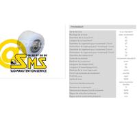 Ciottoli Nylon 82 60 60 20 Con Cuscinetto Transpallet Manuale PRAMAC LIFTER GS