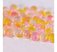 Ciottoli, pietre decorative naturali, Aquarium Glass Beads, Vase Filler Round Beads Glass Gems for Aquarium Decoration,50pcs(50pcs)