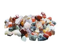 Ciottoli, pietre decorative naturali, Colorful Crystal Decorative Rocks Polished Stones, Gravel Rocks for Plant Flower Pots Succulents Cactus Bamboo Plant Vase Filler Aquarium Fish Tank,2kg,L(0.5kg,L)