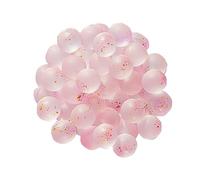 Ciottoli, pietre decorative naturali, Glass Marbles, Glass Stones, Glass Gems Beads, Sea Glass Pebbles for Aquarium Turtle Fish Tank Vase Filler Terrarium Flowerpot Decoration,E,100(A,100)