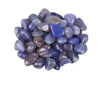 Ciottoli, pietre decorative naturali, Polished Agate Stones Colored Pebbles River Rocks for Plants, Aquarium Rocks, Fish Tank Rocks, Vase Filler Rocks, Landscaping Rocks And DIY Arts,Red(Blue)