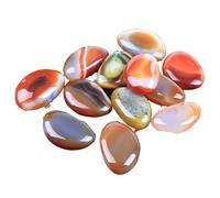 Ciottoli, pietre decorative naturali, Polished Agate Stones Colored Pebbles River Rocks for Plants, Fish Tank Rocks, Aquarium Rocks, Vase Filler Rocks, Landscaping Rocks And DIY Arts,M(L)