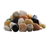 Ciottoli, pietre decorative naturali, Stone Decorative Pebbles Vase Fillers Succulents Cactus Bonsai DIY Plant Rock Garden Outdoor Indoor Gravel for Aquarium, Fish Tank, Terrarium,C(C)