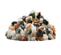 Ciottoli, pietre decorative naturali, Stone Decorative Pebbles Vase Fillers Succulents Cactus Bonsai DIY Plant Rock Garden Outdoor Indoor Gravel for Aquarium, Fish Tank, Terrarium,C(B)
