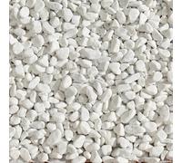 Ciottoli Sassi Bianco Carrara per Giardino Decorativi Vasi Aiuole Sacco 25kg