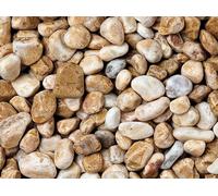 Ciottoli, sassi per giardino, Giallo Siena 7-15 mm (1200 kg)