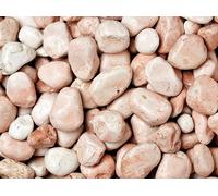Ciottoli, sassi per giardino, Rosa Corallo 7-15 mm (1200 kg)