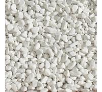 Ciottolo bianco Carrara 7-15 mm 5 kg Bianco