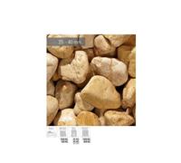 Ciottolo di marmo Giallo Mori 25/40 sacco da 25 kg sassi pietre arredo giardino