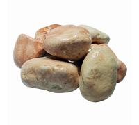 Ciottolo In Marmo Rosa Corallo Per Decorazioni Esterne