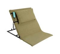 Ciounmb Schienale regolabile elettrico: 75 x 120 cm, ideale per letto degli ospiti e letto dei ragazzi, rete a doghe, verde