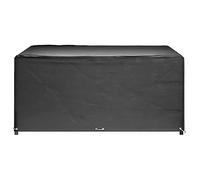 CIOURSTO Cappuccio Protettivo Impermeabile per Mobili da Giardino 200x200x70 Cm - Saldamente Sferzato con 8 Ginocchia in Metallo, (205 x 205 x 90 cm)