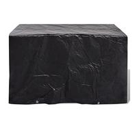 CIOURSTO Cappuccio Protettivo Impermeabile per Mobili da Giardino 200x200x70 Cm - Saldamente Sferzato con 8 Ginocchia in Metallo, (140 x 70 x 90 cm)
