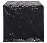 CIOURSTO Cappuccio Protettivo Impermeabile per Mobili da Giardino 200x200x70 Cm - Saldamente Sferzato con 8 Ginocchia in Metallo, (122 x 112 x 98 cm)