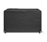 CIOURSTO Cappuccio Protettivo Impermeabile per Mobili da Giardino 200x200x70 Cm - Saldamente Sferzato con 8 Ginocchia in Metallo, (132 x 132 x 80 cm)